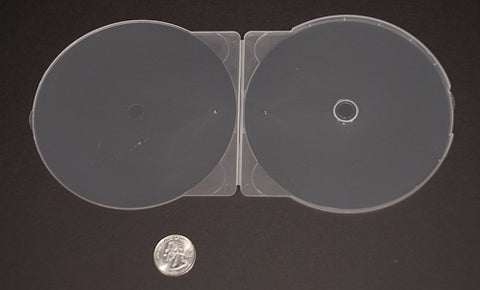 CD Clear Clamshell - 200 Pack