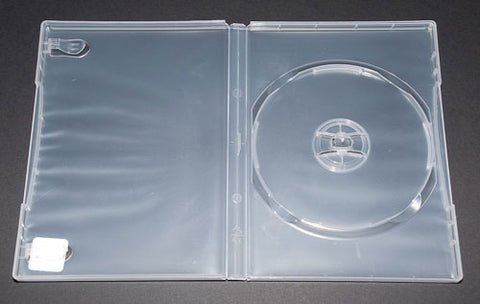 DVD Clear Single Case - 100 Pack