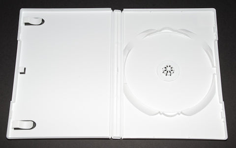 DVD White Single Case - 100 Pack