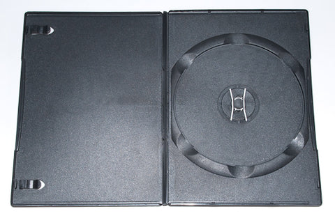 DVD Slim Single Black Case - 200 Pack