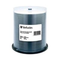 Verbatim CD-R White Thermal Hub Printable - 100 Pack